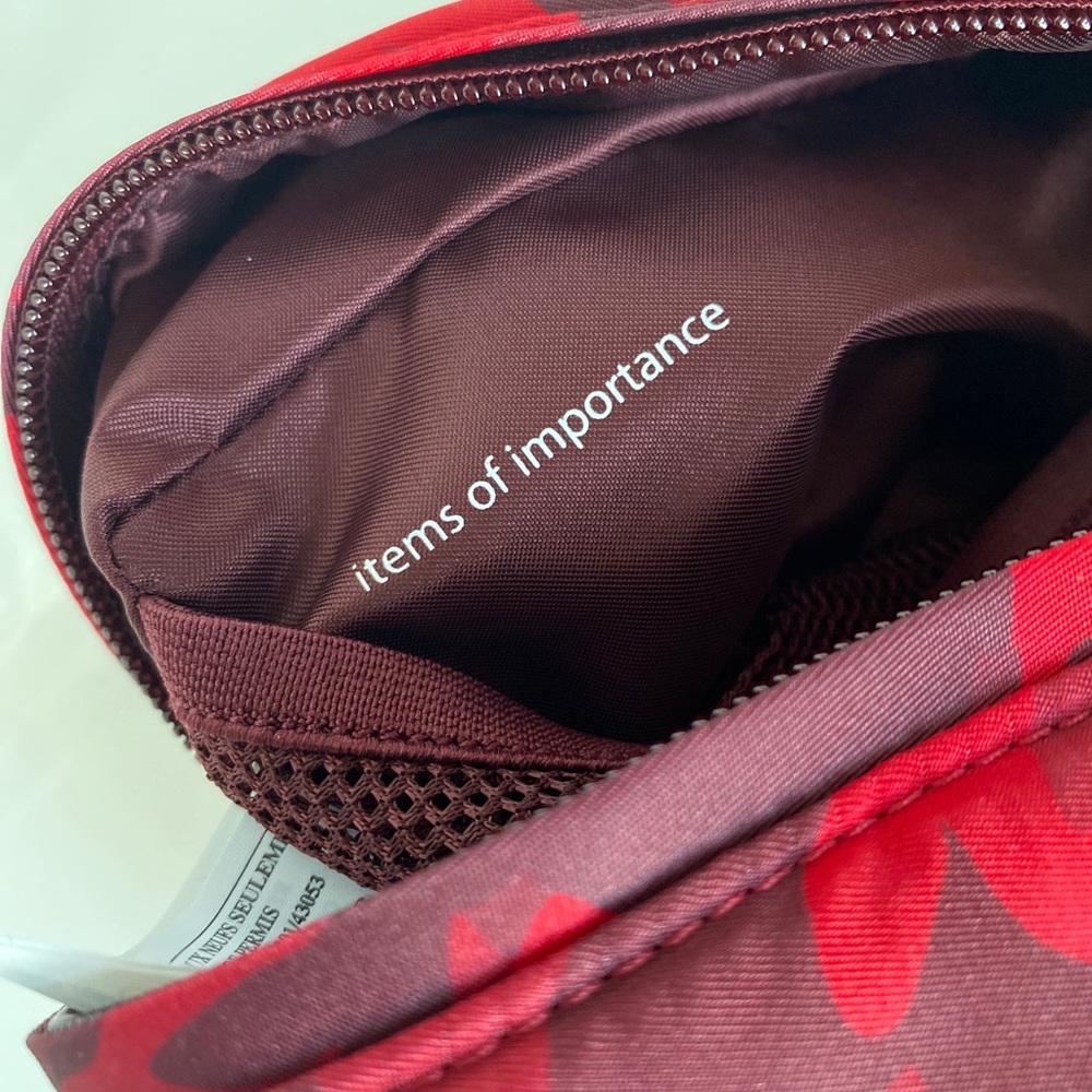 SOLD Lululemon New Year Feeling Ready Pouch Rabbit All Over Print Red Multi NWT - Picture 15 of 16